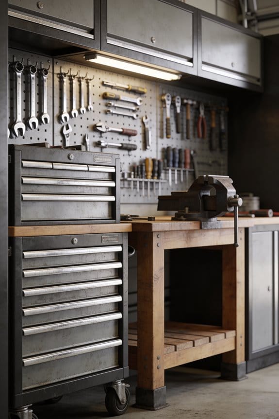 allow comfortable reach and storage