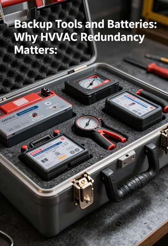 backup tools and batteries