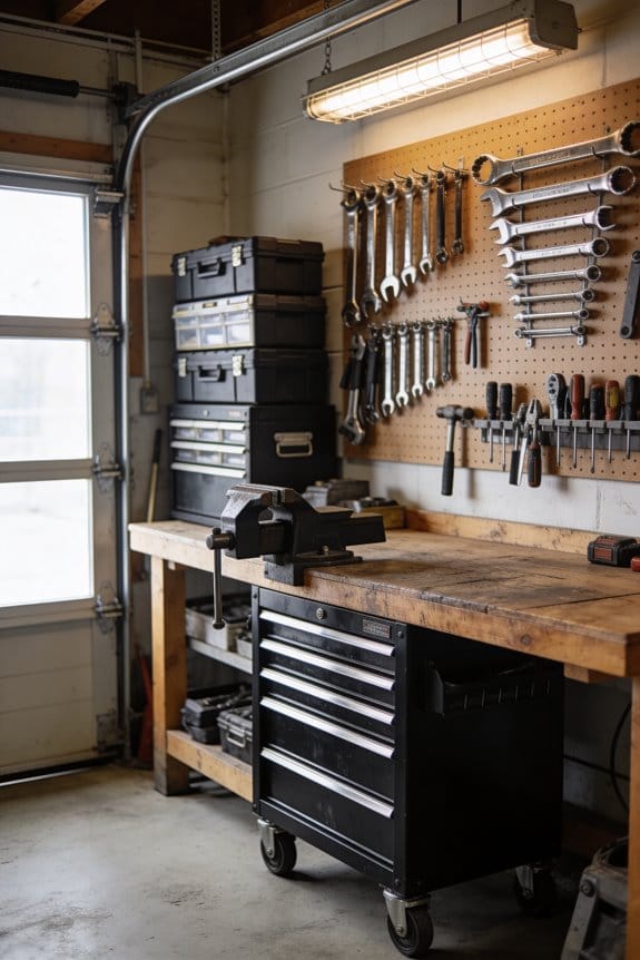 cluttered shelves misplaced tools