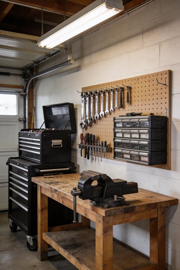 lack of organized tool storage
