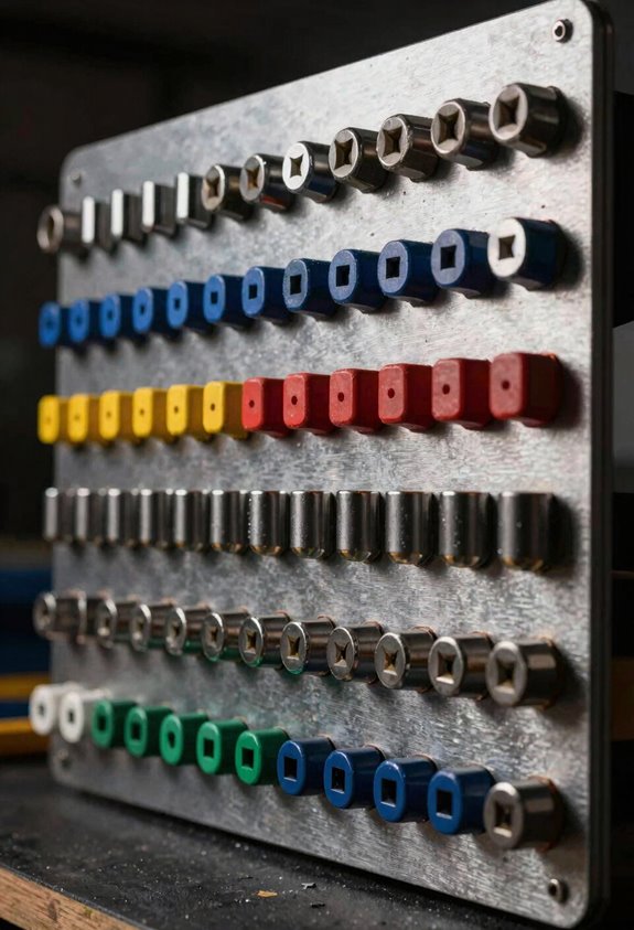 metal pegboards hold heavier