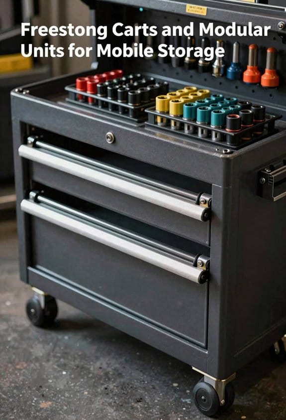 portable modular rolling storage solutions