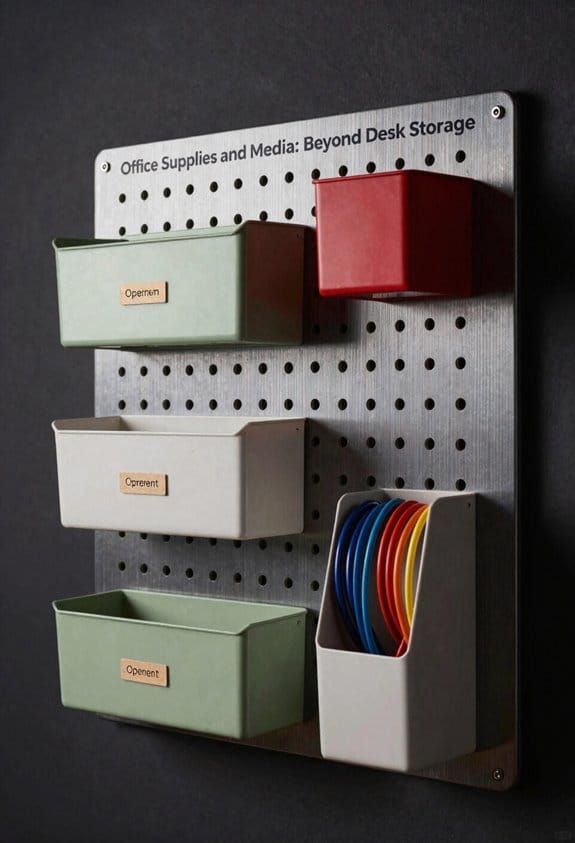 wall mounted media and gear