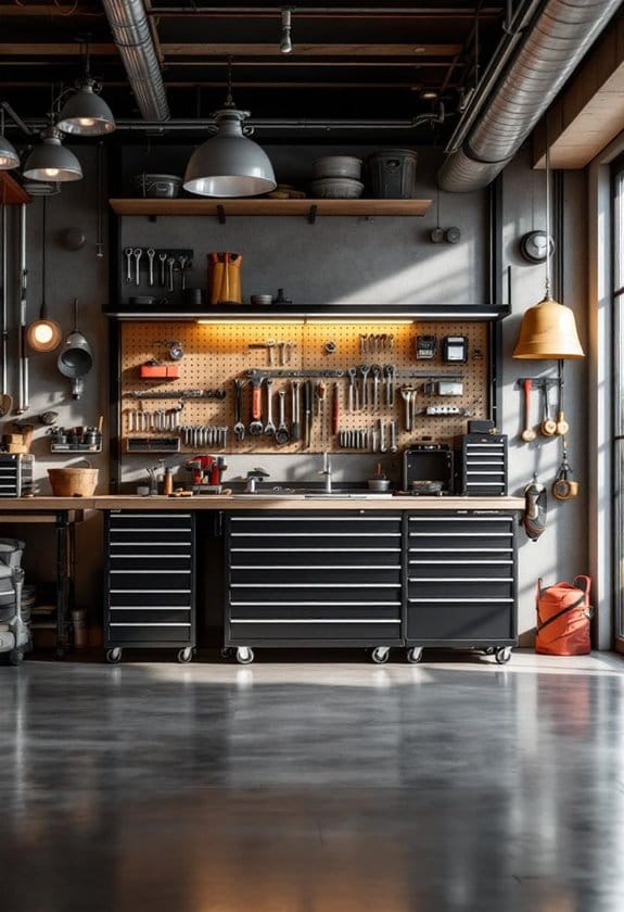 maximize garage overhead storage